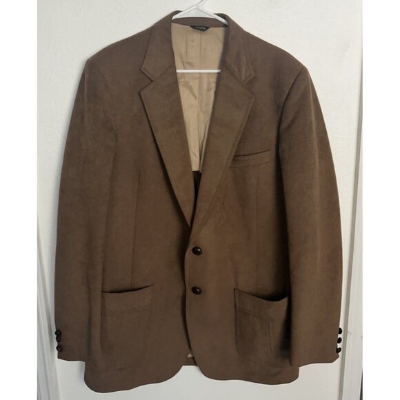 Branford Taylor Men's  Sport Coat Blazer Brown - Picture 3 of 16